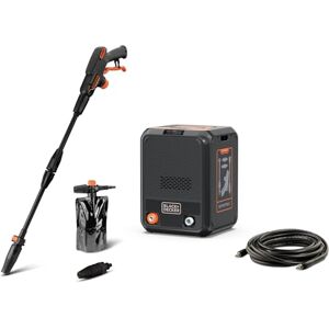 Black & Decker Hogedrukreiniger BXPW1700C, compact, hogedrukreiniger voor auto's en buitenruimtes van het huis, max. druk 130 bar, max. debiet 450 l/h, stroomverbruik 1700 W Black & Decker Hogedrukreiniger BXPW1700C, compact, hogedrukreiniger voor auto's en buitenruimtes van het huis, max. druk 130 bar, max. debiet 450 l/h, stroomverbruik 1700 W
