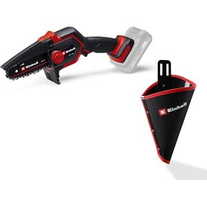 Einhell accu mini-kettingzaag GE-PS 18/15 Li Holster Kit Power X-Change (18 V, brushless, zaaglengte 12,5 cm, gereedschapsloos wisselen van zwaard en ketting, incl. holster, zonder accu) Einhell accu mini-kettingzaag GE-PS 18/15 Li Holster Kit Power X-Change (18 V, brushless, zaaglengte 12,5 cm, gereedschapsloos wisselen van zwaard en ketting, incl. holster, zonder accu)