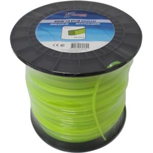 Kawapower Nylondraad voor grastrimmer, vierkant, 3 mm x 153 m Kawapower Nylondraad voor grastrimmer, vierkant, 3 mm x 153 m