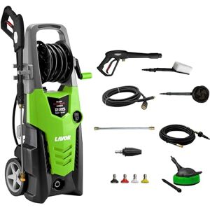 Lavor Krachtige hogedrukreiniger IKON 225 Extreme met slanghaspel, regelbaar schuimsysteem, 2 borstels, terrasreiniger, druk 225 bar max, debiet 2300 l/h max, 300 watt Lavor Krachtige hogedrukreiniger IKON 225 Extreme met slanghaspel, regelbaar schuimsysteem, 2 borstels, terrasreiniger, druk 225 bar max, debiet 2300 l/h max, 300 watt