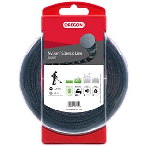 Oregon Grastrimmer-lijn, rond profiel, vervangingskoord voor accu-aangedreven tuingstrimmer gereedschap, 2,7 mm, 69 m lange spoel (800011) Oregon Grastrimmer-lijn, rond profiel, vervangingskoord voor accu-aangedreven tuingstrimmer gereedschap, 2,7 mm, 69 m lange spoel (800011)