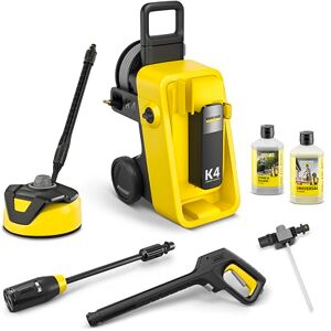Kärcher hogedrukreiniger K 4 Comfort Premium Home, druk: max. 130 bar, opbrengst: 420 l/u, oppervlak: 30 m²/u, gewicht: 17 kg, extra flexibele hogedrukslang, slanghaspel, 4-in-1 Multi Jet, Home Kit Kärcher hogedrukreiniger K 4 Comfort Premium Home, druk: max. 130 bar, opbrengst: 420 l/u, oppervlak: 30 m²/u, gewicht: 17 kg, extra flexibele hogedrukslang, slanghaspel, 4-in-1 Multi Jet, Home Kit