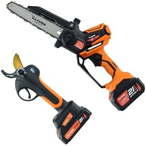 Altuna AFKIT3 AFKIT3 Accu-voetset met snoeischaar AF37 en accu-kettingzaag AF180, automatische smering, met 2 accu's, oplader en veiligheidsbril, licht, nauwkeurig gereedschap voor tuin en fruitbomen Altuna AFKIT3 AFKIT3 Accu-voetset met snoeischaar AF37 en accu-kettingzaag AF180, automatische smering, met 2 accu's, oplader en veiligheidsbril, licht, nauwkeurig gereedschap voor tuin en fruitbomen