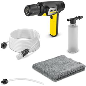 Kärcher OC Handheld Compact, middeldruk, max. 15 bar, opvouwbaar, USB-C-aansluiting, debiet: 150 l/u, gewicht: 0,8 kg, 4-in-1 multi-straal, zuigslang (5 m), flessenadapter Kärcher OC Handheld Compact, middeldruk, max. 15 bar, opvouwbaar, USB-C-aansluiting, debiet: 150 l/u, gewicht: 0,8 kg, 4-in-1 multi-straal, zuigslang (5 m), flessenadapter