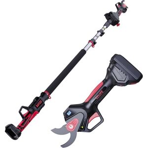 CCLIFE Accu-takkenschaar, 2-in-1 set met 2 m telescoopstang tot 40 mm snijdiameter, compatibel met Makita 18 V/20 V (zonder accu) CCLIFE Accu-takkenschaar, 2-in-1 set met 2 m telescoopstang tot 40 mm snijdiameter, compatibel met Makita 18 V/20 V (zonder accu)