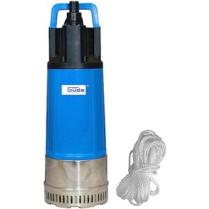 Güde Drukdompelpomp GDT 1200 I (1200 W, debiet volume: 6000 l/u, max. opvoerhoogte: 40 m, max. onderdompeldiepte: 12 m, 4 norylwielen, as en pompvoet van roestvrij staal, terugslagklep, 15 m nylon Güde Drukdompelpomp GDT 1200 I (1200 W, debiet volume: 6000 l/u, max. opvoerhoogte: 40 m, max. onderdompeldiepte: 12 m, 4 norylwielen, as en pompvoet van roestvrij staal, terugslagklep, 15 m nylon