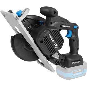 Högert TECHNIK Accu-handcirkelzaag 18 V, borstelloze motor, draadloos, 0-5000 omw/min, 165 mm schijfdiameter, instellingen zonder gereedschap, led, zonder accu, aluminium bescherming, ideaal voor hout Högert TECHNIK Accu-handcirkelzaag 18 V, borstelloze motor, draadloos, 0-5000 omw/min, 165 mm schijfdiameter, instellingen zonder gereedschap, led, zonder accu, aluminium bescherming, ideaal voor hout