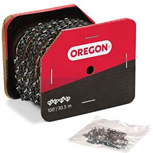 Oregon Super 70 Beitel Kettingzaag Ketting 100 ft Rol, 3/8 "Pitch, 0,035 "Gauge, Model# 72LPX100U Oregon Super 70 Beitel Kettingzaag Ketting 100 ft Rol, 3/8 "Pitch, 0,035 "Gauge, Model# 72LPX100U