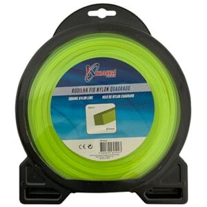 Kawapower Nylondraad voor grastrimmer, rond, 6 mm x 12 m. Kawapower Nylondraad voor grastrimmer, rond, 6 mm x 12 m.