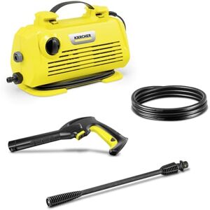 Kärcher K 2 horizontale hogedrukreiniger, druk: max. 110 bar, debiet: 360 l/u, oppervlakteafdekking: 20 m²/h, waterfilter, gewicht: 3,5 kg, hogedrukslang en pistool, lans: Kärcher K 2 horizontale hogedrukreiniger, druk: max. 110 bar, debiet: 360 l/u, oppervlakteafdekking: 20 m²/h, waterfilter, gewicht: 3,5 kg, hogedrukslang en pistool, lans: