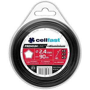 Cellfast Strimmer Lijn Draad Voor Grastrimmers En Bosmaaiers Grastrimmer Draad Premium Ster 2,4 mm 90 m Cellfast Strimmer Lijn Draad Voor Grastrimmers En Bosmaaiers Grastrimmer Draad Premium Ster 2,4 mm 90 m