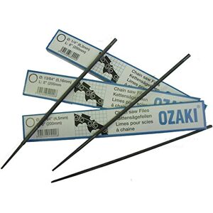 Greenstar OZAKI Kettingzaag 3/8 .404 – ronde vijl – onderhoud en slijpen – diameter 5,5 mm (7/32 inch) – lengte 20 cm (8 inch) – doos met 6 vijlen Greenstar OZAKI Kettingzaag 3/8 .404 – ronde vijl – onderhoud en slijpen – diameter 5,5 mm (7/32 inch) – lengte 20 cm (8 inch) – doos met 6 vijlen