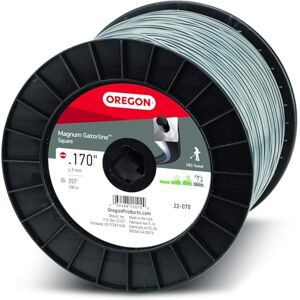 Oregon 22-070 Magnum Gatorline Vierkante Trimmer Line .170-Inch bij 354-Voet Oregon 22-070 Magnum Gatorline Vierkante Trimmer Line .170-Inch bij 354-Voet