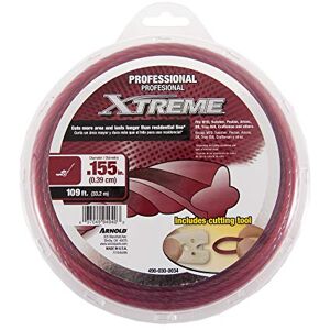 ARNOLD 155-inch x 109-voet Xtreme professionele grastrimmer lijn ARNOLD 155-inch x 109-voet Xtreme professionele grastrimmer lijn