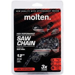 Molten. MoltenSales 12 Inch Kettingzaag Ketting .375 .043 45DL Vervanging voor 20 Volt Dewalt DCCS620P1, Black & Decker LCS1240 40 Volt, Craftsman CMCCS620M1 20 Volt, Oregon R45 (3 Kettingen) Molten. MoltenSales 12 Inch Kettingzaag Ketting .375 .043 45DL Vervanging voor 20 Volt Dewalt DCCS620P1, Black & Decker LCS1240 40 Volt, Craftsman CMCCS620M1 20 Volt, Oregon R45 (3 Kettingen)