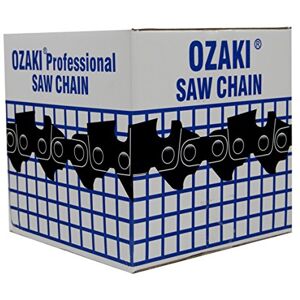 Ozaki Greenstar zaagketting, halfrond, 3/8 inch, 100 voeten 1,1 mm zwart. Ozaki Greenstar zaagketting, halfrond, 3/8 inch, 100 voeten 1,1 mm zwart.