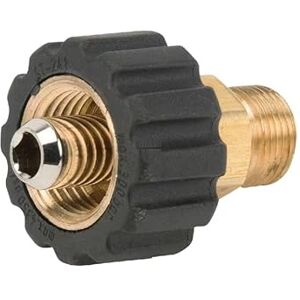 cyclingcolors Snelkoppeling verbindingsstuk schroef voor hogedrukslang hogedrukreiniger, messing F/M 1/2"x1/4 cyclingcolors Snelkoppeling verbindingsstuk schroef voor hogedrukslang hogedrukreiniger, messing F/M 1/2"x1/4