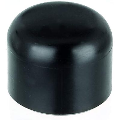 Alberts 831967 paalkap voor ronde metalen paal kunststof, zwart voor paal-Ø 34 mm set van 20 Alberts 831967 paalkap voor ronde metalen paal kunststof, zwart voor paal-Ø 34 mm set van 20