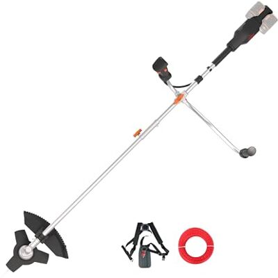 WORX WG084E.9 Accu-ense 40 V borstelloze motor 38 cm trimdiameter & 25,5 cm mesdiameter twee-handgreep dubbeldraadsysteem licht en compact design zonder accu en oplader WORX WG084E.9 Accu-ense 40 V borstelloze motor 38 cm trimdiameter & 25,5 cm mesdiameter twee-handgreep dubbeldraadsysteem licht en compact design zonder accu en oplader