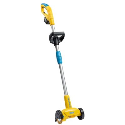 Gloria 000288.0000 WeedBrush li-on, Voegenschraper / onkruidborstel met batterijvoeding, Tussen terrasplaten reinigen, incl. staaldraad voegborstel, zonder 18V BOSCH-batterij, Geel, Blauw Gloria 000288.0000 WeedBrush li-on, Voegenschraper / onkruidborstel met batterijvoeding, Tussen terrasplaten reinigen, incl. staaldraad voegborstel, zonder 18V BOSCH-batterij, Geel, Blauw
