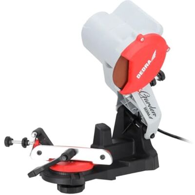 Dedra Kettingslijper 85 W DED8660, 230 V/50 Hz, 5800 omw/min, draaibare basis, eenzijdige motordraairichting, instelbare hoek en scherpdiepte, universeel inzetbaar Dedra Kettingslijper 85 W DED8660, 230 V/50 Hz, 5800 omw/min, draaibare basis, eenzijdige motordraairichting, instelbare hoek en scherpdiepte, universeel inzetbaar