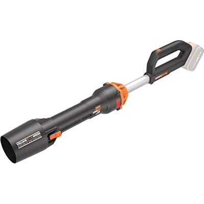 WORX Nitro WG543E.9 Accu-bladblazer, 18 V (20 V MAX) PowerShare, borstelloze motor 2.0, max. 209 km/u luchtsnelheid, 2-versnellingsbediening, alleen louter gereedschap WORX Nitro WG543E.9 Accu-bladblazer, 18 V (20 V MAX) PowerShare, borstelloze motor 2.0, max. 209 km/u luchtsnelheid, 2-versnellingsbediening, alleen louter gereedschap