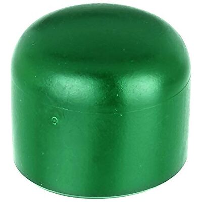 Alberts 855239 paalkap voor ronde metalen paal kunststof, groen voor paal-Ø 34 mm set van 20 Alberts 855239 paalkap voor ronde metalen paal kunststof, groen voor paal-Ø 34 mm set van 20