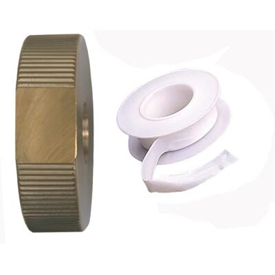 BOUTTE Boutté 8178195 R1000L26-KIT-R26 adapterset voor tank 1000 liter, vrouwelijk 26 x 34, diameter 60, incl. teflonband BOUTTE Boutté 8178195 R1000L26-KIT-R26 adapterset voor tank 1000 liter, vrouwelijk 26 x 34, diameter 60, incl. teflonband