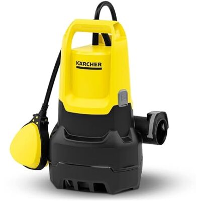 Kärcher SP 11.000 vuildompelpomp, debiet: 11.000 l/h, onderdompelingsdiepte: max. 7 m, voor vuil water met deeltjes tot een grootte van 20 mm, restwaterhoogte: 25 mm, Druk: 0,7 bar Kärcher SP 11.000 vuildompelpomp, debiet: 11.000 l/h, onderdompelingsdiepte: max. 7 m, voor vuil water met deeltjes tot een grootte van 20 mm, restwaterhoogte: 25 mm, Druk: 0,7 bar