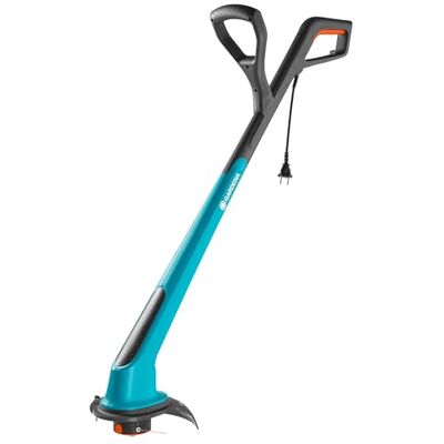 Gardena grastrimmer SmallCut Plus 350/23: elektrische trimmer met 350 Watt voor het snel en efficiënt trimmen van gras, extra veel werkhoogte, met een maaibreedte van 230 mm (9806-20). Gardena grastrimmer SmallCut Plus 350/23: elektrische trimmer met 350 Watt voor het snel en efficiënt trimmen van gras, extra veel werkhoogte, met een maaibreedte van 230 mm (9806-20).