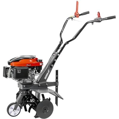Dedra GARDEN 2,7 kW rotorkultivator, 60 cm werkbreedte, 4-taktmotor, hoog toerental: 3000 tpm, werkbreedte tot 60 cm, messensets van gehard, scherp staal Dedra GARDEN 2,7 kW rotorkultivator, 60 cm werkbreedte, 4-taktmotor, hoog toerental: 3000 tpm, werkbreedte tot 60 cm, messensets van gehard, scherp staal