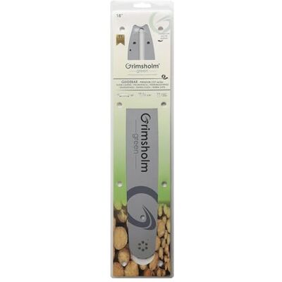 Grimsholm Green Premium Cut geleidestang 18" 3/8" .063"/1,6 mm (voor Stihl) Grimsholm Green Premium Cut geleidestang 18" 3/8" .063"/1,6 mm (voor Stihl)