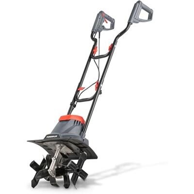 POWERPLUS Elektrische Grondfrees POWEG70100 Elektrische cultivator van 1200 W, 4 messen, werkdiepte van 220mm en werkbreedte van 360mm, tuingereedschap POWERPLUS Elektrische Grondfrees POWEG70100 Elektrische cultivator van 1200 W, 4 messen, werkdiepte van 220mm en werkbreedte van 360mm, tuingereedschap