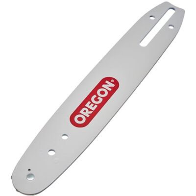 Oregon Kettingzaag Geleider, 10" Omkeerbaar Kettingzaag Mes, 25cm Kettingzaag Geleiderail, A041, Motorbevestiging, 3/8” Low Profile Pitch, 1,3mm Meter, Compatibel met Makita, Ryobi, Greenworks & Meer Oregon Kettingzaag Geleider, 10" Omkeerbaar Kettingzaag Mes, 25cm Kettingzaag Geleiderail, A041, Motorbevestiging, 3/8” Low Profile Pitch, 1,3mm Meter, Compatibel met Makita, Ryobi, Greenworks & Meer