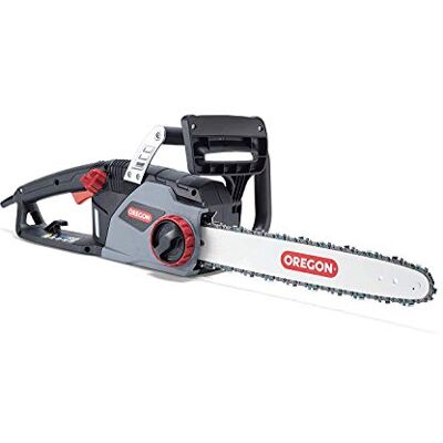 Oregon CS1400 2400W Krachtige elektrische kettingzaag met 40 cm kettinggeleider, 230V-motor, ControlCut-technologie, kettingzaag met snoer stil en licht, 3 jaar garantie Oregon CS1400 2400W Krachtige elektrische kettingzaag met 40 cm kettinggeleider, 230V-motor, ControlCut-technologie, kettingzaag met snoer stil en licht, 3 jaar garantie
