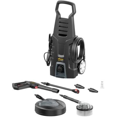 Wagner 3‑in‑1 Home‑Bundle: Hogedrukreiniger Aquastorm Advanced + oppervlakte reiniger + Roterende borstel – krachtige reiniging tegen vervuiling rondom het huis, in de tuin, op terrassen & paden Wagner 3‑in‑1 Home‑Bundle: Hogedrukreiniger Aquastorm Advanced + oppervlakte reiniger + Roterende borstel – krachtige reiniging tegen vervuiling rondom het huis, in de tuin, op terrassen & paden