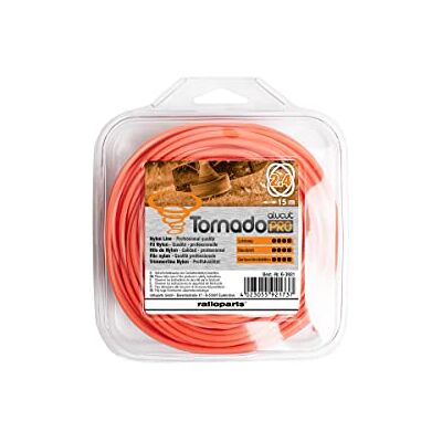 Ratioparts Maaidraad TORNADO Alucut 2,4 mm 15 m trimmerdraad gedraaid nylondraad Ratioparts Maaidraad TORNADO Alucut 2,4 mm 15 m trimmerdraad gedraaid nylondraad