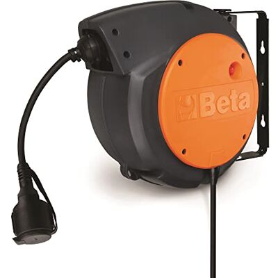 Beta 1844 15-H05/SCK automatische wikkelaar met 3Gx1,5 mm² kabel en Schuko-stekker, kabellengte 1 m, met 180° draaibare houder en tweede snelsteekbeugel, 018440316 Beta 1844 15-H05/SCK automatische wikkelaar met 3Gx1,5 mm² kabel en Schuko-stekker, kabellengte 1 m, met 180° draaibare houder en tweede snelsteekbeugel, 018440316