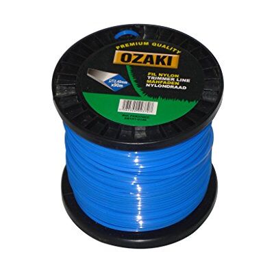 Ozaki 151-0149 Spoel met vierkante nylondraad, 2,4 mm, 90 m (fcr370cc), zwart Ozaki 151-0149 Spoel met vierkante nylondraad, 2,4 mm, 90 m (fcr370cc), zwart