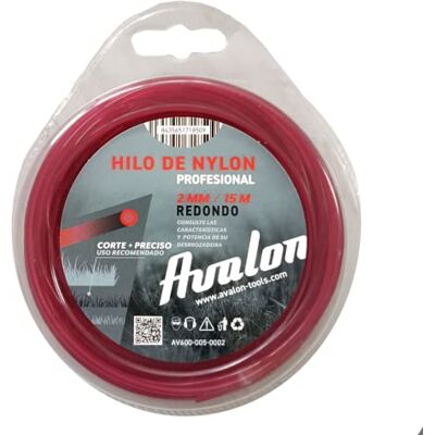 Avalon - 2mm x 15m nylon lijn - Rond - Trimmer Line Avalon - 2mm x 15m nylon lijn - Rond - Trimmer Line