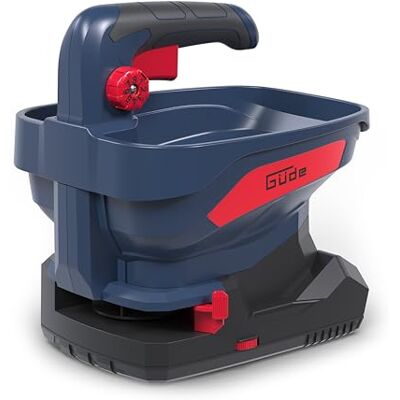 Güde Accu universele strooier GUS 18-0 (18 V, 5 m strooibreedte, 6 snelheden, 8 strooistanden, 6 strooibreedtehoeken, 3,3 liter inhoud, zonder accupack en oplader) Güde Accu universele strooier GUS 18-0 (18 V, 5 m strooibreedte, 6 snelheden, 8 strooistanden, 6 strooibreedtehoeken, 3,3 liter inhoud, zonder accupack en oplader)
