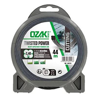 Ozaki Twisted Power 2,4mm Snoer voor Grastrimmer - Snoer voor Grastrimmer Ozaki Twisted Power 2,4mm Snoer voor Grastrimmer - Snoer voor Grastrimmer