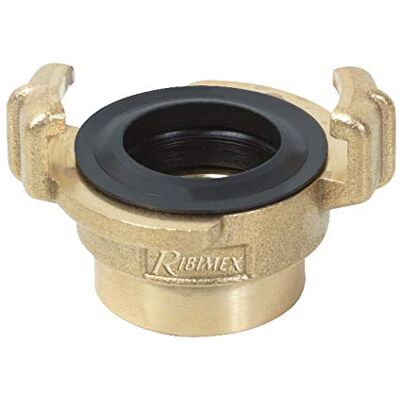 Ribimex RIBILAND 07364-verbindingsstuk Express vrouwelijk, messing goud 20 x 27 mm Ribimex RIBILAND 07364-verbindingsstuk Express vrouwelijk, messing goud 20 x 27 mm