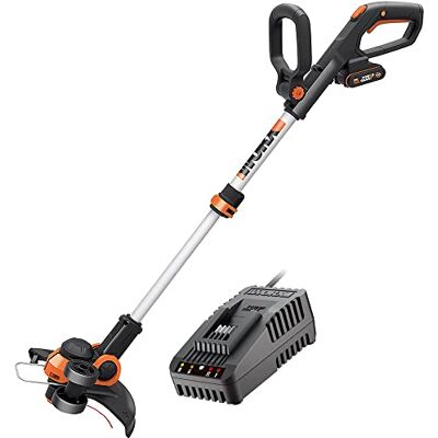 WORX Powershare 20V Li-Ion accu-grastrimmer (2 batterijen), WG163E Snijdt 30 cm, gaat in enkele seconden in grastrimmer, 2 batterijen 2 Ah en oplader inbegrepen WORX Powershare 20V Li-Ion accu-grastrimmer (2 batterijen), WG163E Snijdt 30 cm, gaat in enkele seconden in grastrimmer, 2 batterijen 2 Ah en oplader inbegrepen