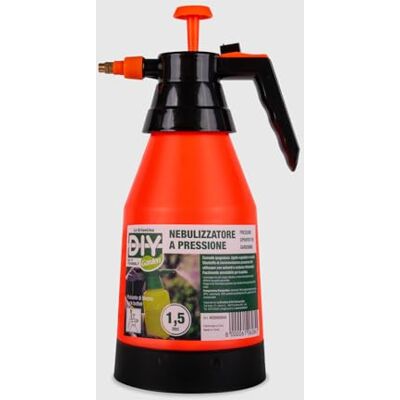 La Briantina Drukspuit, rood, 1,5 liter, verstelbaar mondstuk van metaal, ergonomische handgreep, sproeiblok, kleur rood, sproeiapparaat voor tuinieren, plantenverzorging enz. La Briantina Drukspuit, rood, 1,5 liter, verstelbaar mondstuk van metaal, ergonomische handgreep, sproeiblok, kleur rood, sproeiapparaat voor tuinieren, plantenverzorging enz.