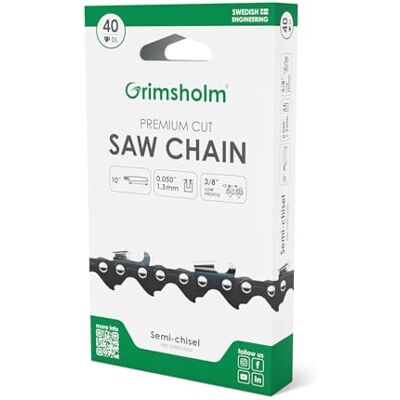 Grimsholm Green Zaagketting Premium Cut 40 DL, 3/8" .050"/1.3 mm Grimsholm Green Zaagketting Premium Cut 40 DL, 3/8" .050"/1.3 mm