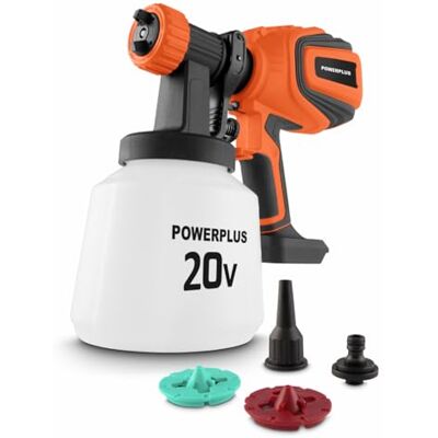 POWERPLUS Dual Power verfspuitpistool POWDP7058 verfspuitpistool 20V POWERPLUS Dual Power verfspuitpistool POWDP7058 verfspuitpistool 20V