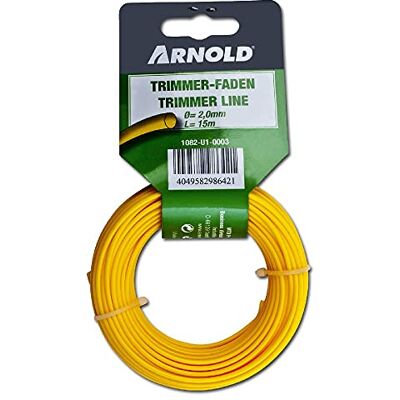 ARNOLD Trimmerdraad, rond, 2,0 mm x 15 m 1082-U1-0003 ARNOLD Trimmerdraad, rond, 2,0 mm x 15 m 1082-U1-0003