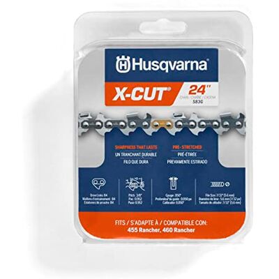 Husqvarna S83G-24 X-Cut S83G kettingzaag ketting, grijs Husqvarna S83G-24 X-Cut S83G kettingzaag ketting, grijs