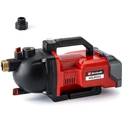 Einhell accu-tuinpomp AQUINNA 36/30 PXC 36 V 2,6 bar 3000 l/u debiet 26 m opvoerhoogte tuinslangadapter zonder accu Einhell accu-tuinpomp AQUINNA 36/30 PXC 36 V 2,6 bar 3000 l/u debiet 26 m opvoerhoogte tuinslangadapter zonder accu